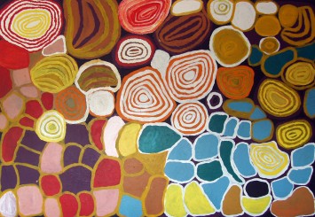 anmanari brown 2005 201x139 cm