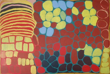 anmanari brown 2005 202x139 cm